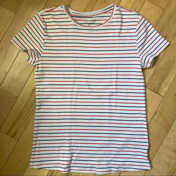 Joe Fresh Striped Cotton Short Sleeve Tee - Picture 2 of 12